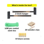 Foldable Cloth Hanger FCH1